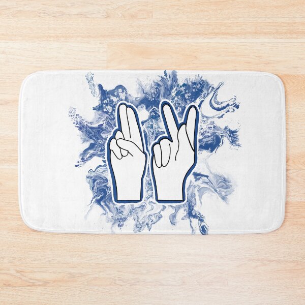 Item preview, ASL- American Sign Language Finger Spelling of U and K designed and sold by PD-Coastal.