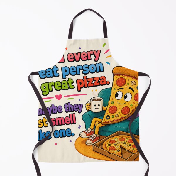 Item preview, Behind Every Great Person Is a Great Pizza Funny Quote Art designed and sold by riki2365.