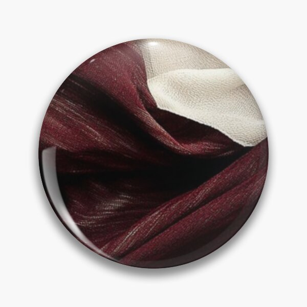 Item preview, Dark Red and Cream Raffled Texture Design designed and sold by ZedColors.