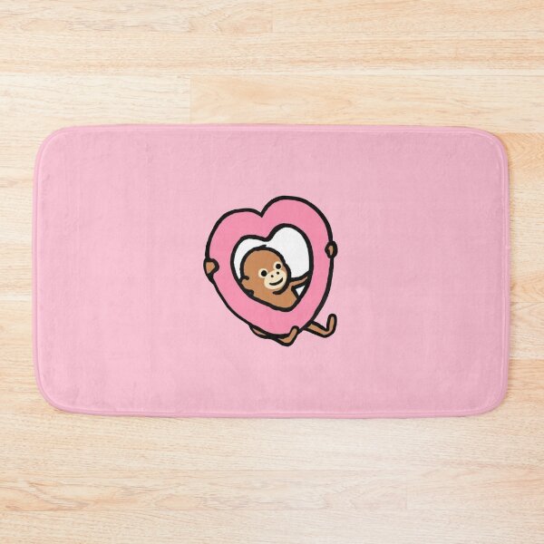 Item preview, Cute Monkey Doodle Heart designed and sold by Spring Things.