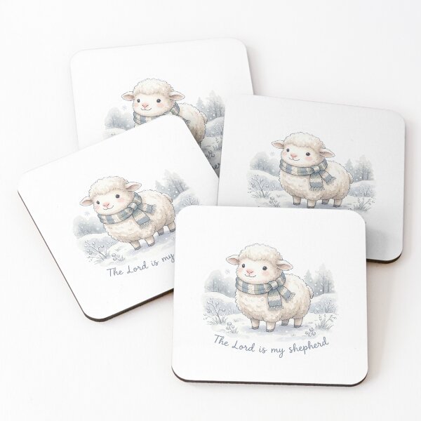 Item preview, Christian Cottagecore Lamb Scarf Tote Bag Psalm 23 The Lord is My Shepherd Bible Verse Gift designed and sold by Small & Beloved.