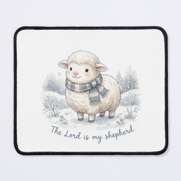 Item preview, Christian Cottagecore Lamb Scarf Tote Bag Psalm 23 The Lord is My Shepherd Bible Verse Gift designed and sold by Small & Beloved.