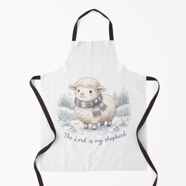 Item preview, Christian Cottagecore Lamb Scarf Tote Bag Psalm 23 The Lord is My Shepherd Bible Verse Gift designed and sold by Small & Beloved.