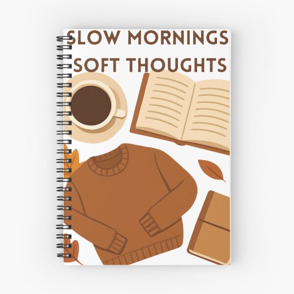 Item preview, Slow mornings, soft thoughts designed and sold by creativityisfun.