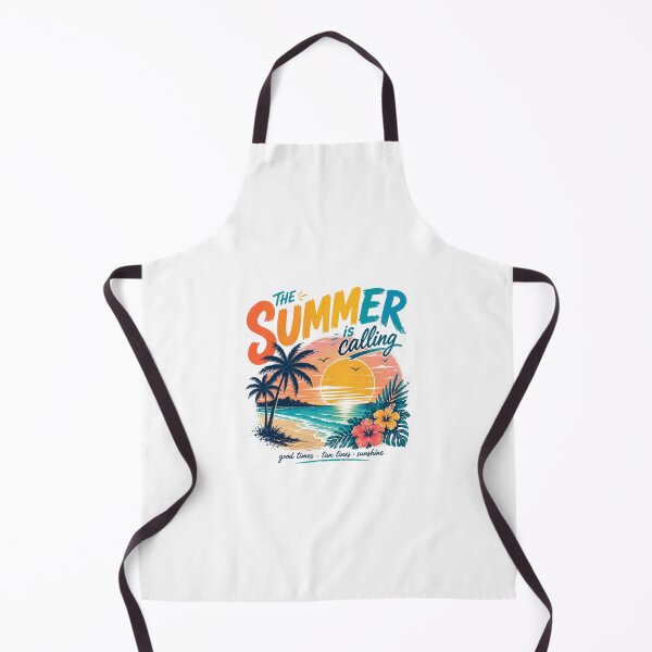 Item preview, Retro Summer Calling Beach designed and sold by AchraffPrint.