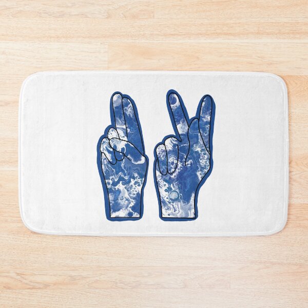 Item preview, ASL- American Sign Language Finger Spelling of U and K designed and sold by PD-Coastal.