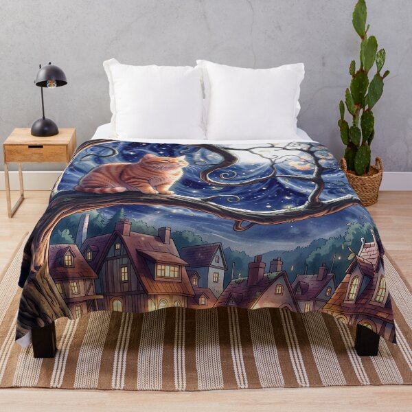 Item preview, Klimt Cat in Starry Night Sky designed and sold by Vicky Brago-Mitchell®.