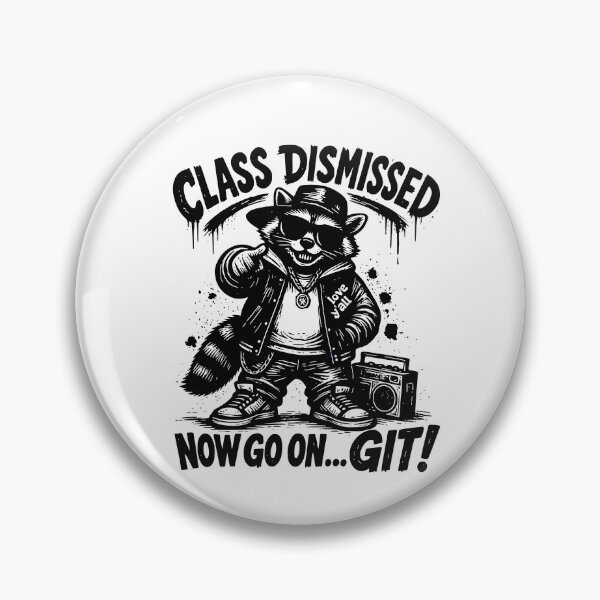 Aperçu de l'œuvre Cours terminé. Allez-y, Git Raccoon Hip-Hop Streetwear créée et vendue par BornBorn.