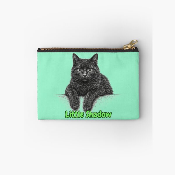 Item preview, Little Shadow Black Kitten Art designed and sold by lumar23.