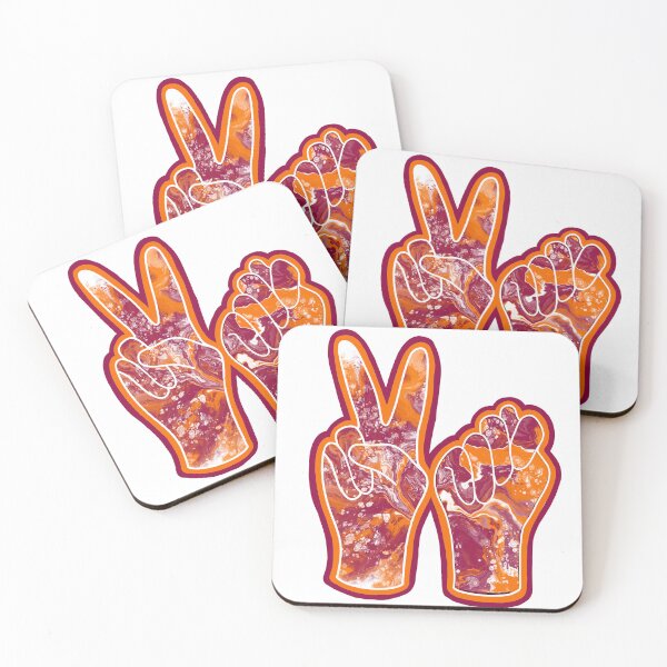 Item preview, ASL- American Sign Language Finger Spelling of V and T designed and sold by PD-Coastal.