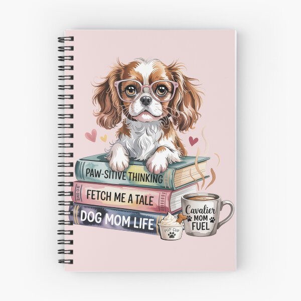 Item preview, Cavalier King Charles Spaniel Dog Mom | Book Lover Coffee Cavalier Mom designed and sold by tamdevo1.