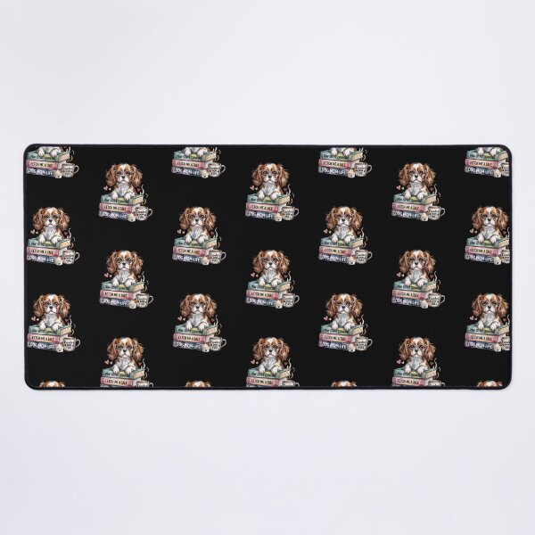 Item preview, Cavalier King Charles Spaniel Dog Mom | Book Lover Coffee Cavalier Mom designed and sold by tamdevo1.