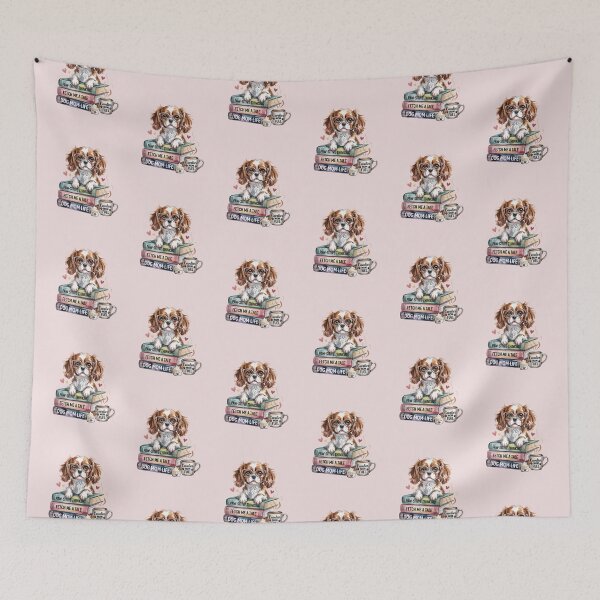 Item preview, Cavalier King Charles Spaniel Dog Mom | Book Lover Coffee Cavalier Mom designed and sold by tamdevo1.