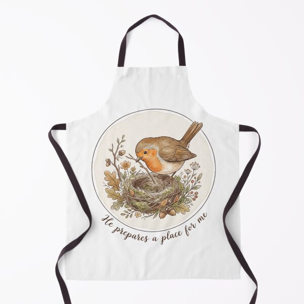 Item preview, Christian Cottagecore Robin Nest Tote Bag John 14 He Prepares a Place Bible Verse Faith Gift designed and sold by Small & Beloved.