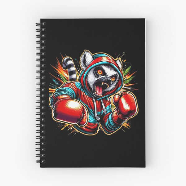 Item preview, Boxing Lemur – Funny Animal Sports Design designed and sold by Dogandesighn.