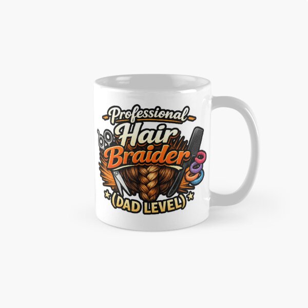 Item preview, Professional Hair Braider Dad Level Funny Father Hairstylist Humor Gift designed and sold by Ladys-Gents.