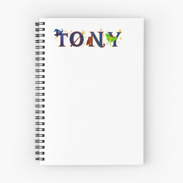 Item preview, SPELLBOUND NAMES COLLECTION  – ✨ TONY ✨ – STORYBOOK SPELLCASTER DREAMS designed and sold by WheelieGdArt.