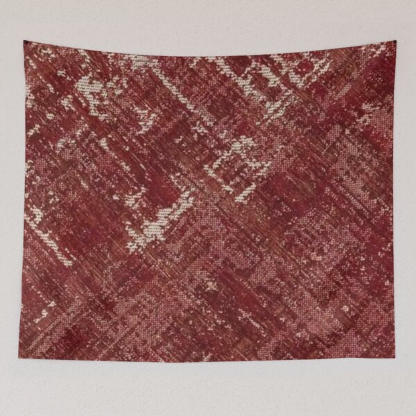 Item preview, Abstract Red and Beige Design designed and sold by ZedColors.