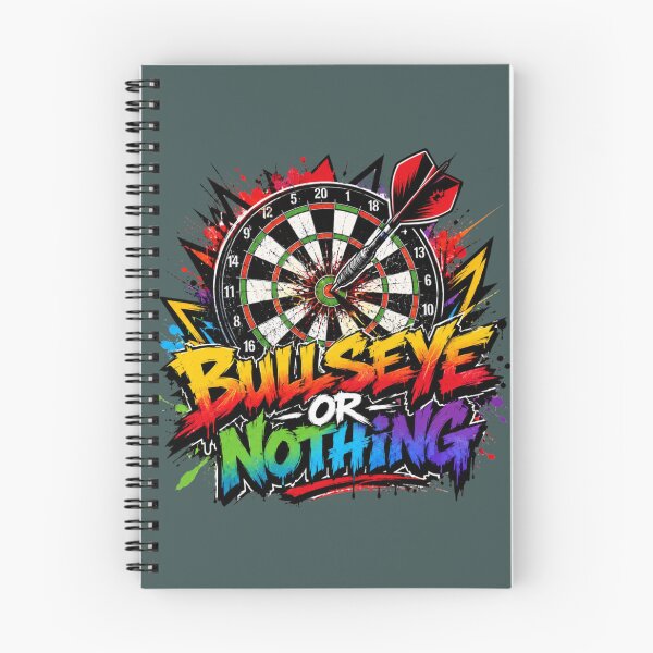 Item preview, Accuracy - Bullseye or Nothing – Colorful Darts Graphic designed and sold by SplashPixel.
