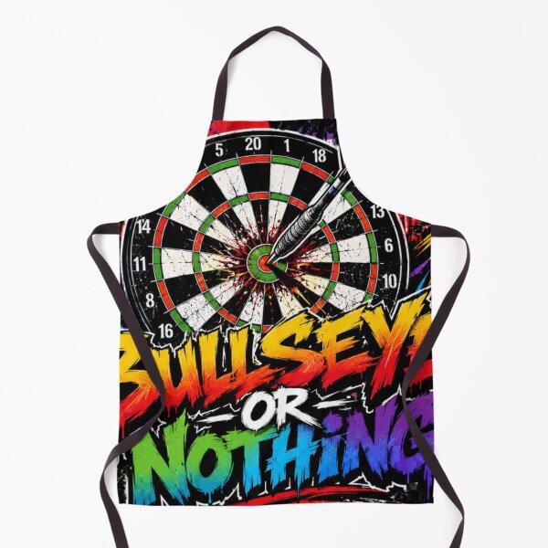 Item preview, Accuracy - Bullseye or Nothing – Colorful Darts Graphic designed and sold by SplashPixel.