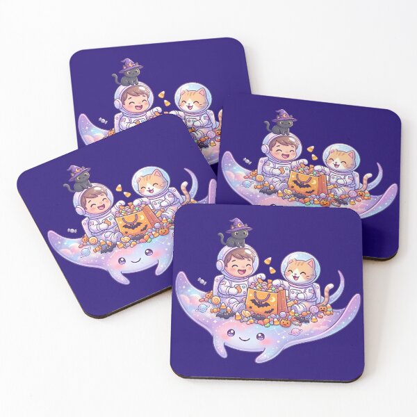 Item preview, Cosmic Trick-or-Treat Kawaii Adventure designed and sold by MHArtSpace.