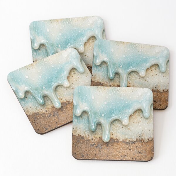 Item preview, Ocean inspired clay textured glaze designed and sold by Neeshki.