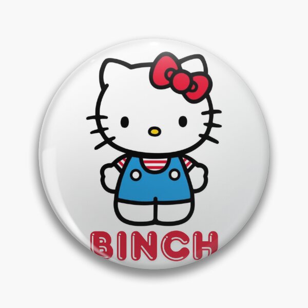 Item preview, Hello Kitty silly sticker  designed and sold by liarashonfire.