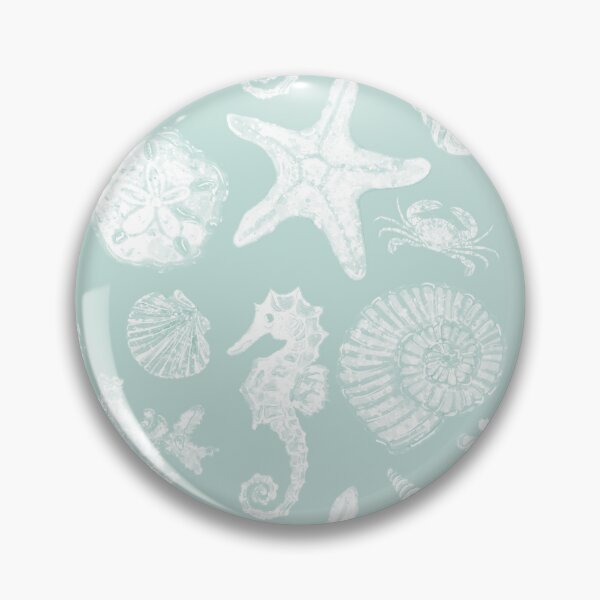 Item preview,  Vintage White Washed Sea Life in Seafoam  designed and sold by PD-Coastal.