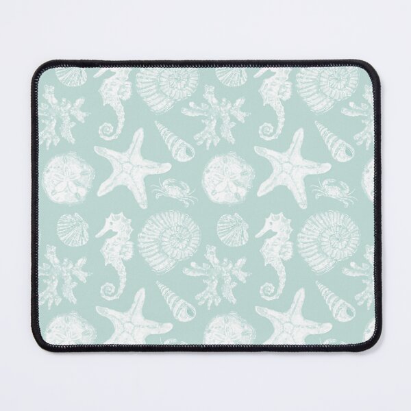 Item preview, Vintage White Washed Sea Life in Seafoam designed and sold by PD-Coastal.
