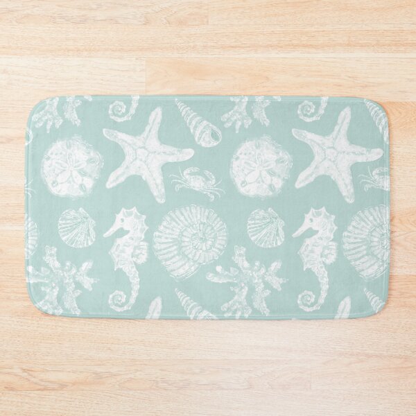 Item preview,  Vintage White Washed Sea Life in Seafoam  designed and sold by PD-Coastal.