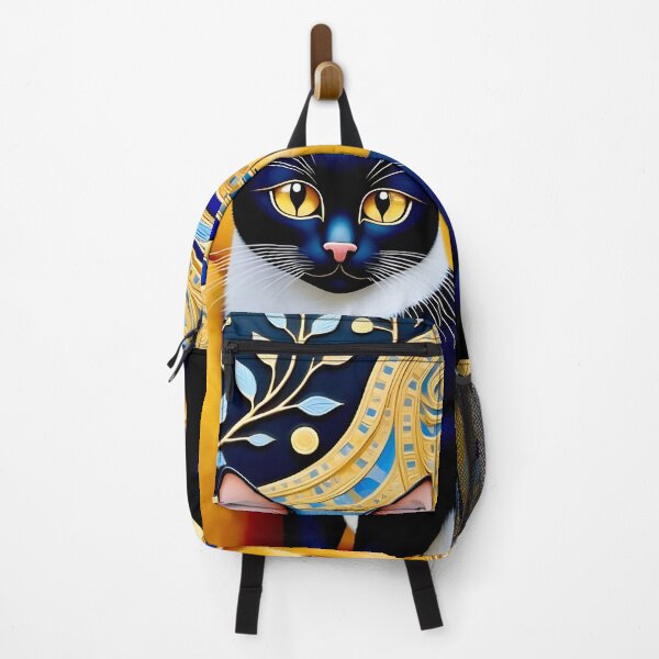 Item preview, Klimt Cat on Gold Couch designed and sold by Vicky Brago-Mitchell®.