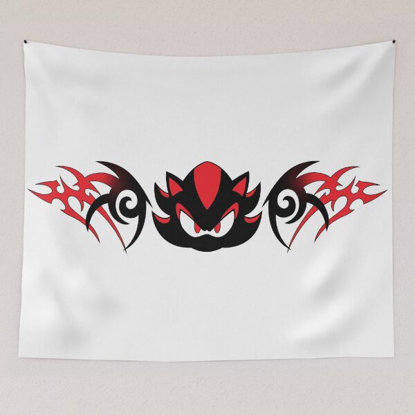 Item preview, Shadow, video game character, cybertribal ornamental art designed and sold by Tribalgothss.