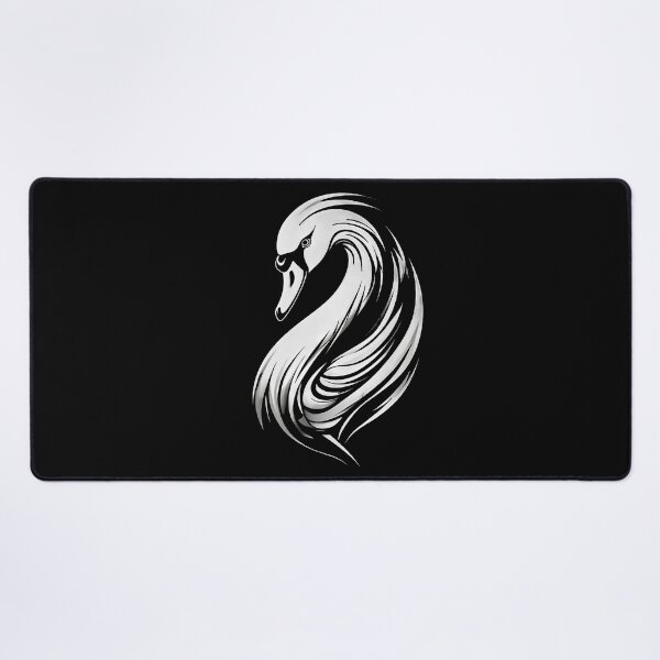 Item preview, Graceful Swan Neck Line Art Watercolor Minimalist Bird designed and sold by UrbanPrts.