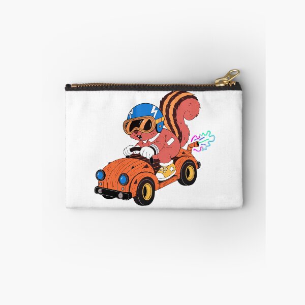 Item preview, Lightning Bolt Squirrel Speedster - Classic Retro Cartoon Racer designed and sold by ArtistryPulse90.