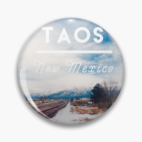 Item preview, Taos New Mexico Poster Sunny Winter Day designed and sold by Neeshki.