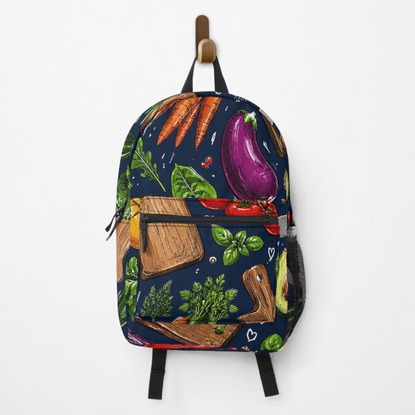 Item preview, Colorful Vegetable Kitchen Pattern Design – Retro Cooking & Healthy Food Aesthetic designed and sold by TheStephanieRome.
