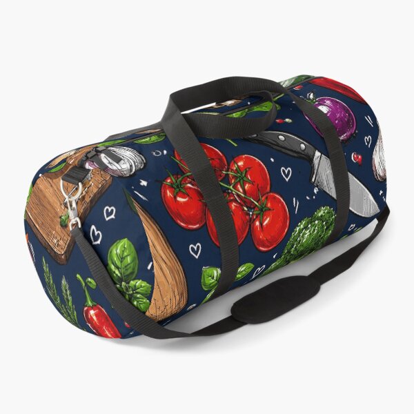 Item preview, Colorful Vegetable Kitchen Pattern Design – Retro Cooking & Healthy Food Aesthetic designed and sold by TheStephanieRome.
