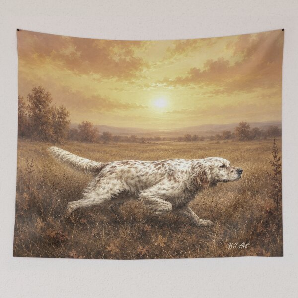 Item preview, ENGLISH SETTER , The Art of the Hunt designed and sold by TammyHunterArt.