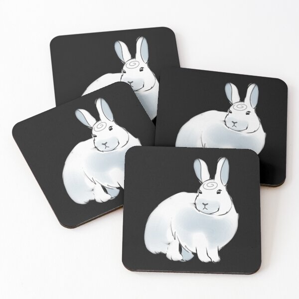 Item preview, - hare2 - Frosted forest - black - designed and sold by echoztarrr.