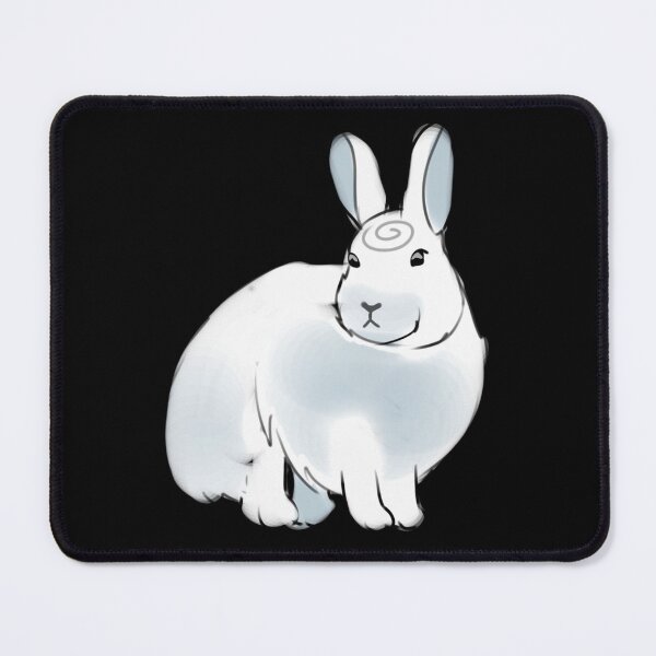 Item preview, - hare2 - Frosted forest - black - designed and sold by echoztarrr.