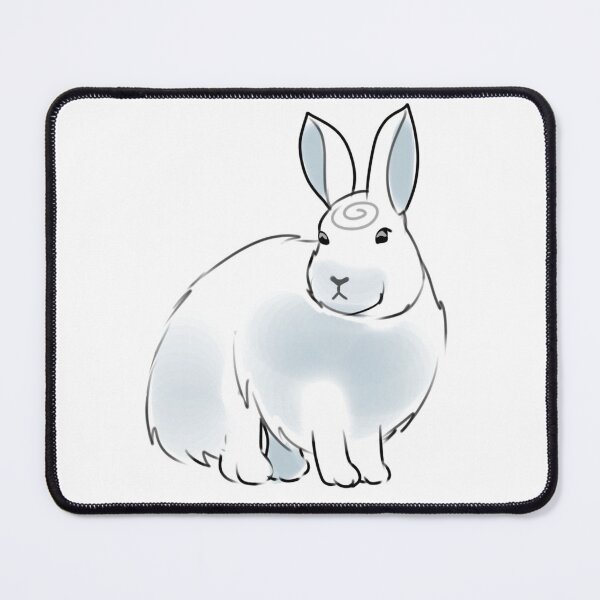 Item preview, - hare2 - Frosted forest - white - designed and sold by echoztarrr.