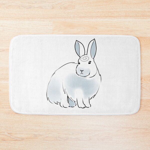 Item preview, - hare2 - Frosted forest - white - designed and sold by echoztarrr.