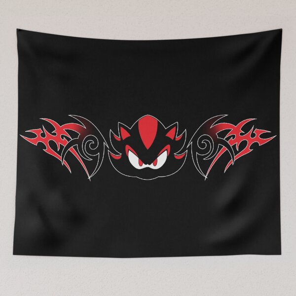 Item preview, Shadow, video game character, cybertribal ornamental art designed and sold by Tribalgothss.