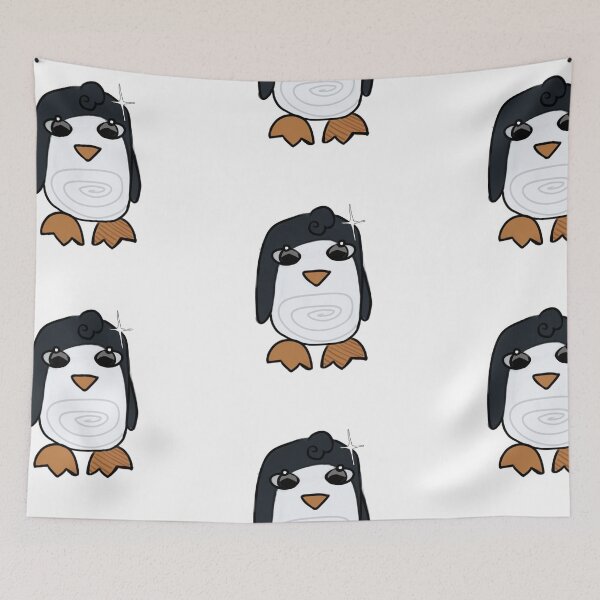 Item preview, - Penguin - Frosted forest - white - designed and sold by echoztarrr.