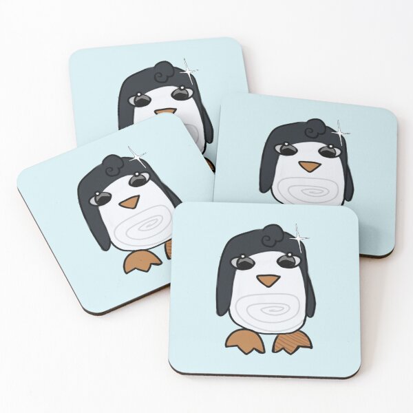 Item preview, - Penguin - Frosted forest - Blue - designed and sold by echoztarrr.