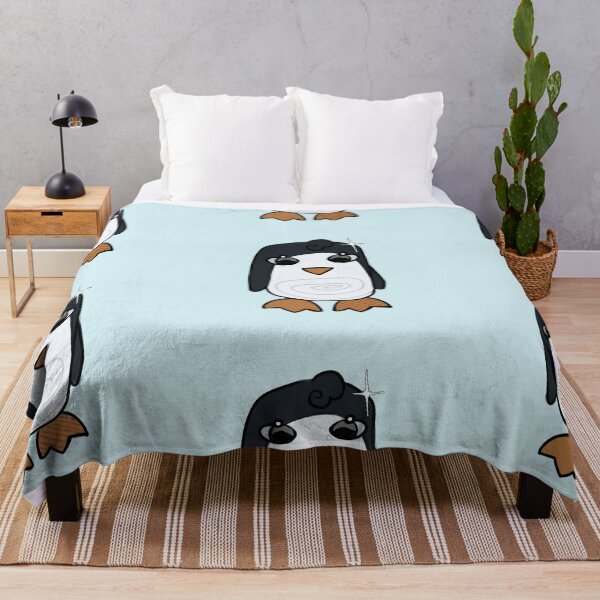 Item preview, - Penguin - Frosted forest - Blue - designed and sold by echoztarrr.