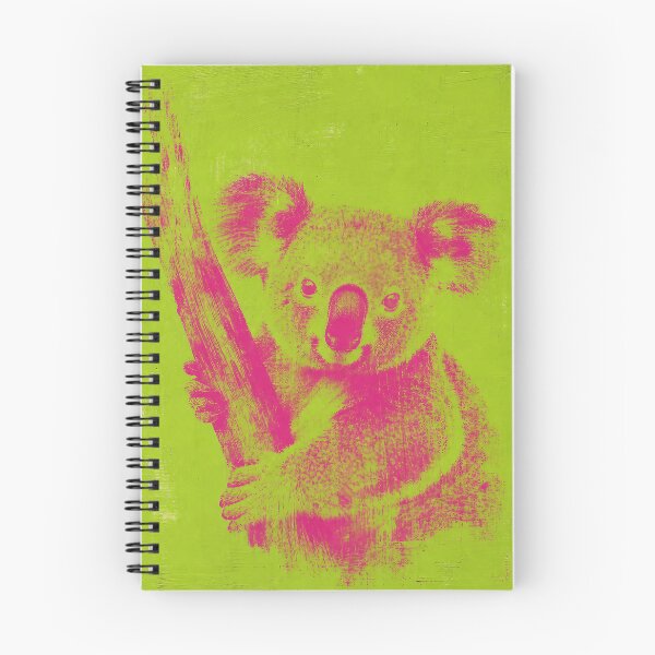 Item preview, Electric Red Koala — Lime Retro Painting designed and sold by Jandedan.