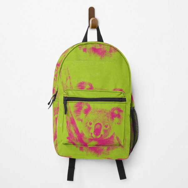 Item preview, Electric Red Koala — Lime Retro Painting designed and sold by Jandedan.