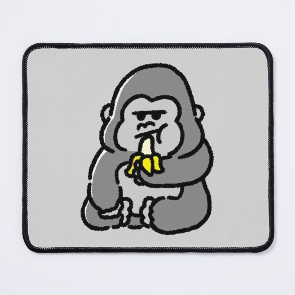 Item preview, Cute Lil Gorilla Eating a Banana Doddle designed and sold by Spring Things.