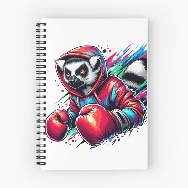 Item preview, Boxing Lemur – Funny Animal Sports Design designed and sold by Dogandesighn.